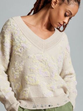 Anthropologie light Sweatshirt- Worn once!